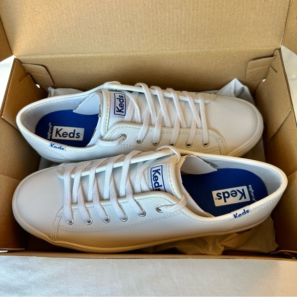 Keds Triple Kick Leather Lace Up | BRAND NEW Size 8.5 - Picture 4 of 6